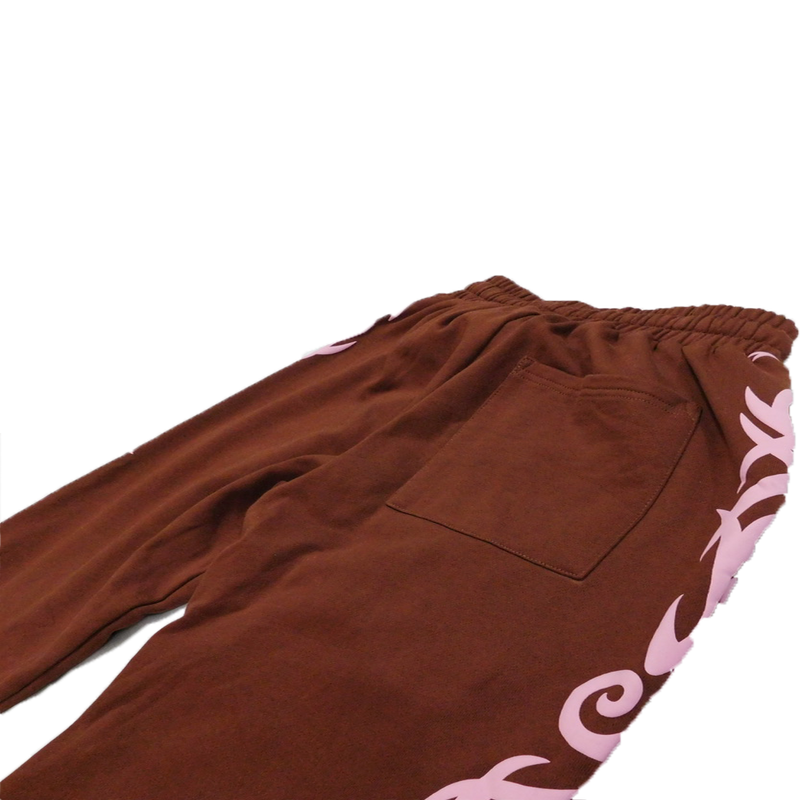 *BROWN* THE ENDLESS CHAINS SWEATPANTS