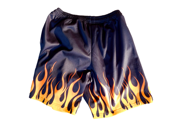 Flame Ablaze Shorts